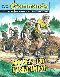 A cover of a book with a group of men riding a bicycle

Description automatically generated