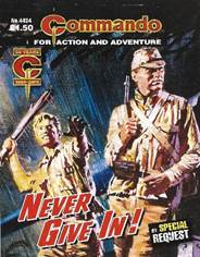 A cover of a magazine with two men holding guns

Description automatically generated