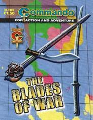 A video game cover with a map and swords

Description automatically generated