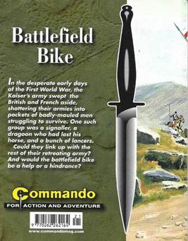 A book cover of a military knife

Description automatically generated